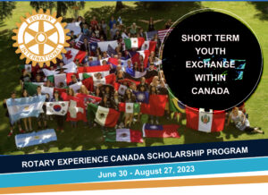 Rotary Experience Canada 2023
